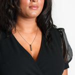 Born a Queen Necklace Silver