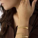 You Got This Triangle Bangle Gold | Inspirational Jewellery