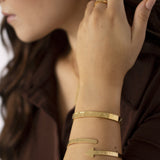 You Got This Triangle Bangle Gold | Inspirational Jewellery