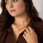 Woman on a Mission Chunky Chain Bracelet Gold