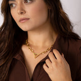 Woman on a Mission Chunky Chain Bracelet Gold