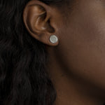 Woman In Power Studs Silver | Inspirational Jewellery