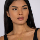 Reflect Reminder Necklace Gold (925 Sterling Silver)