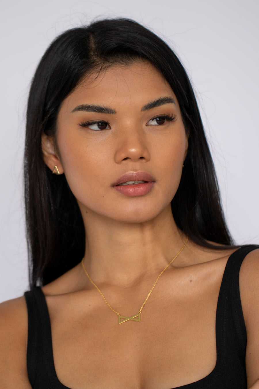 Reflect Reminder Necklace Gold (925 Sterling Silver)