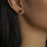 Woman In Power Studs Gold | Inspirational Jewellery