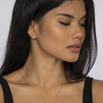 Rising Force Studs Gold (925 Sterling Silver) | Inspirational Jewellery