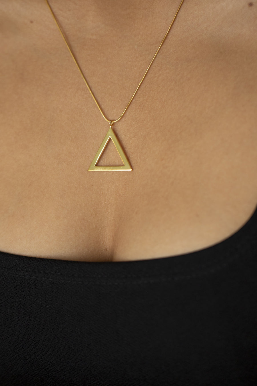 Rising Force Snake Chain Necklace Gold (925 Sterling Silver) | Inspirational Jewellery