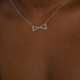 Reflect Reminder Necklace Silver (925 Sterling Silver)