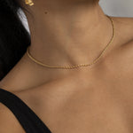 Stack Together Rope Chain Necklace Gold | Inspirational Jewellery