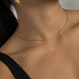 Stack Together Rope Chain Necklace Gold | Inspirational Jewellery