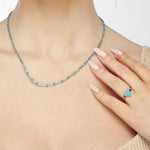 Wisdom Beads Turquoise and Silver, [motivational and inspirational Jewellery], [beautiful Jewellery]