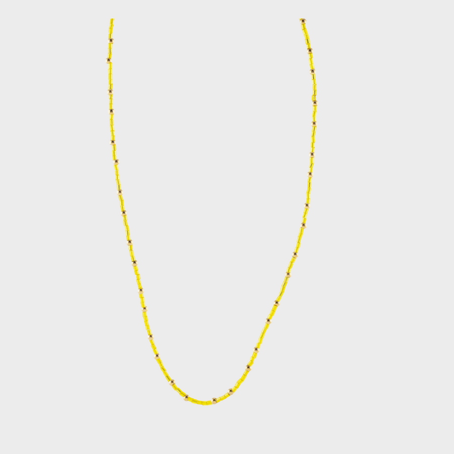 Happiness Beads Yellow and Gold, [motivational and inspirational Jewellery], [beautiful Jewellery]