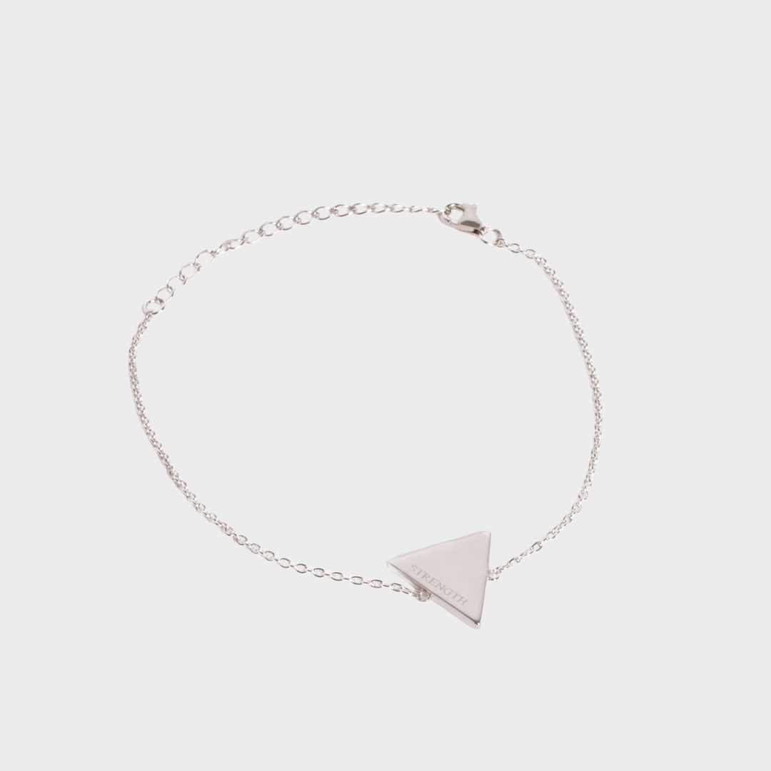 Have Strength Bracelet Silver (925 Sterling Silver) | Inspirational Jewellery