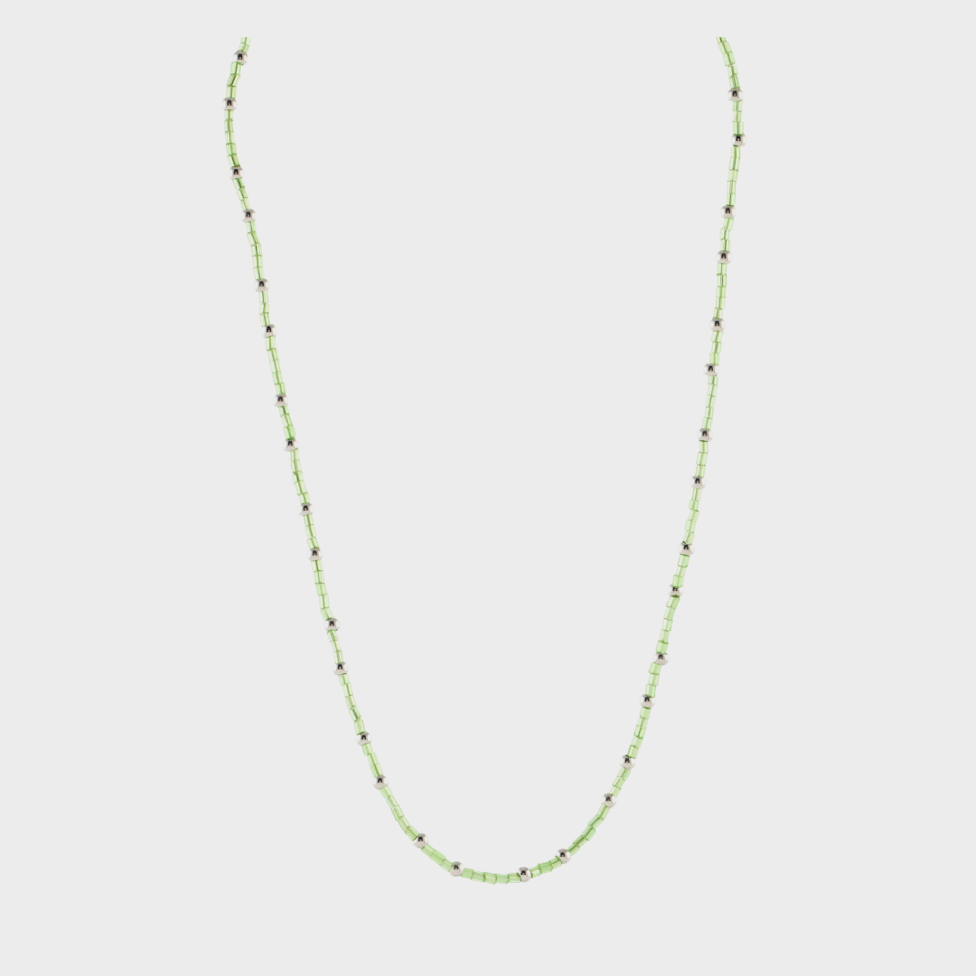 Healing Beads Green and Silver, [motivational and inspirational Jewellery], [beautiful Jewellery]
