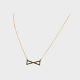 Reflect Reminder Necklace Gold (925 Sterling Silver)