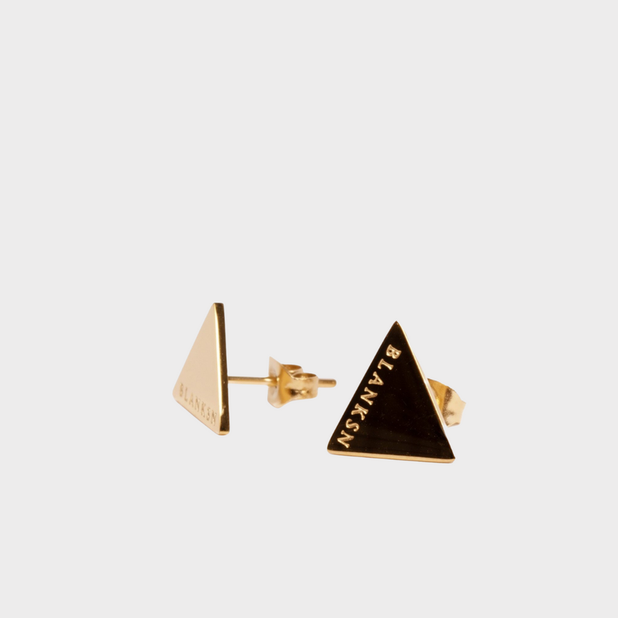 Female Energy Studs Gold | Inspirational Jewellery