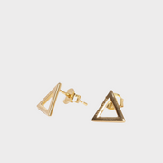 Rising Force Studs Gold (925 Sterling Silver) | Inspirational Jewellery