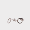 Unity Circle Studs Silver (925 Sterling Silver) | Inspirational Jewellery