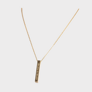 Aspire to Inspire Necklace Gold | Inspirational Jewellery
