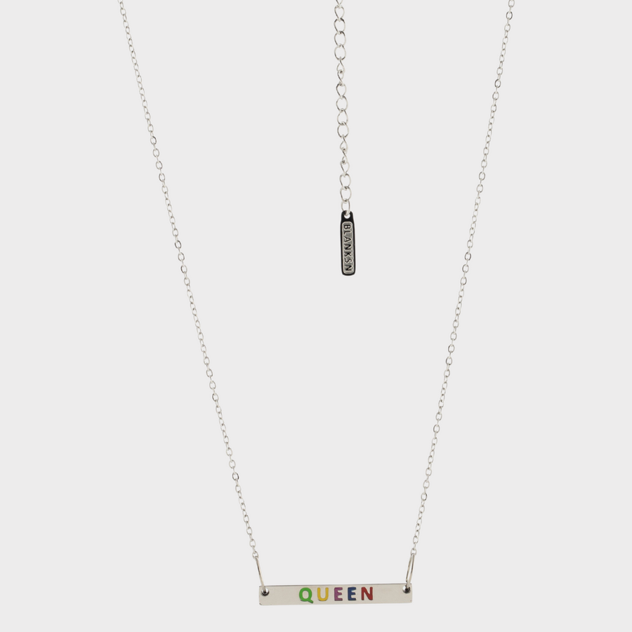 Queen Necklace Silver, [motivational and inspirational Jewellery], [beautiful Jewellery]