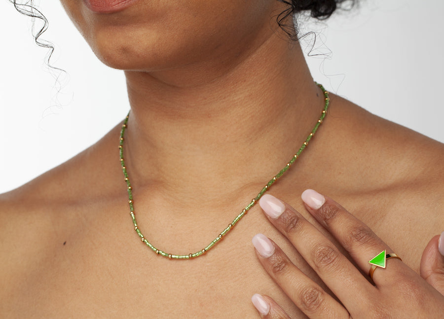 Healing Beads Green and Gold, [motivational and inspirational Jewellery], [beautiful Jewellery]