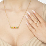 Strength Necklace Gold, [motivational and inspirational Jewellery], [beautiful Jewellery]