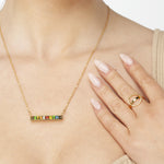 Unity Circle Ring Gold (925 Sterling Silver), [motivational and inspirational Jewellery], [beautiful Jewellery]